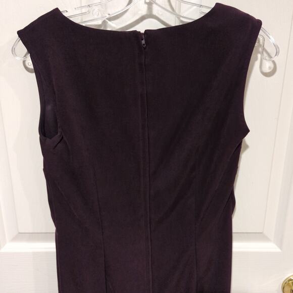 Vintage Worthington Velvet Look Sheath Dress, EUC, 10 - Picture 4 of 5